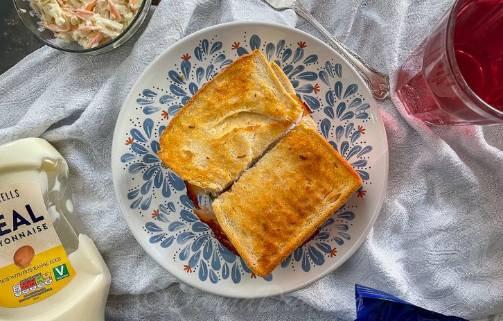 Air Fryer Turkey Melt