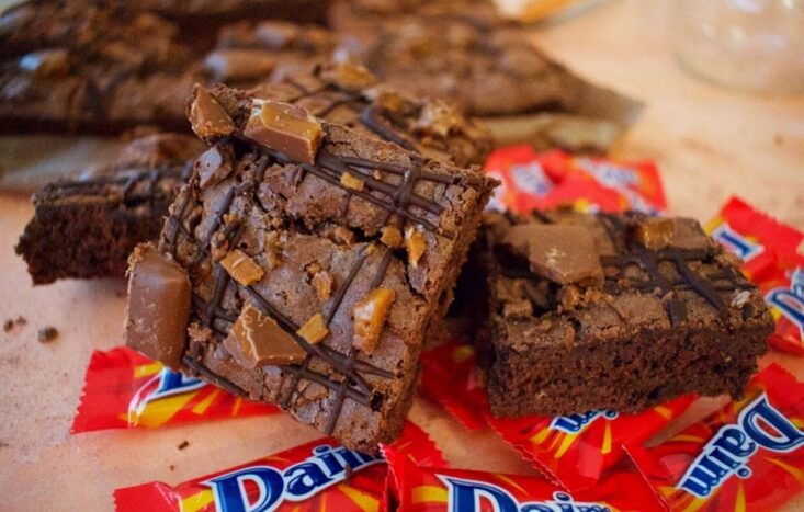 Daim Bar Brownies