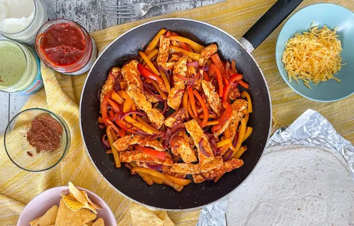 Halloumi Fajitas