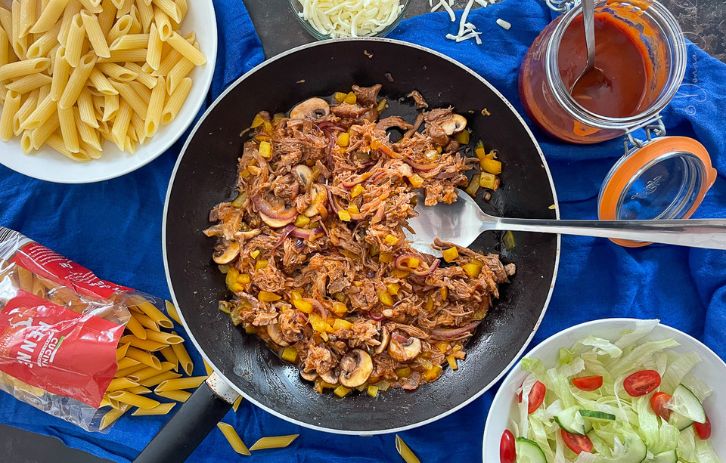 Pulled Pork Pasta
