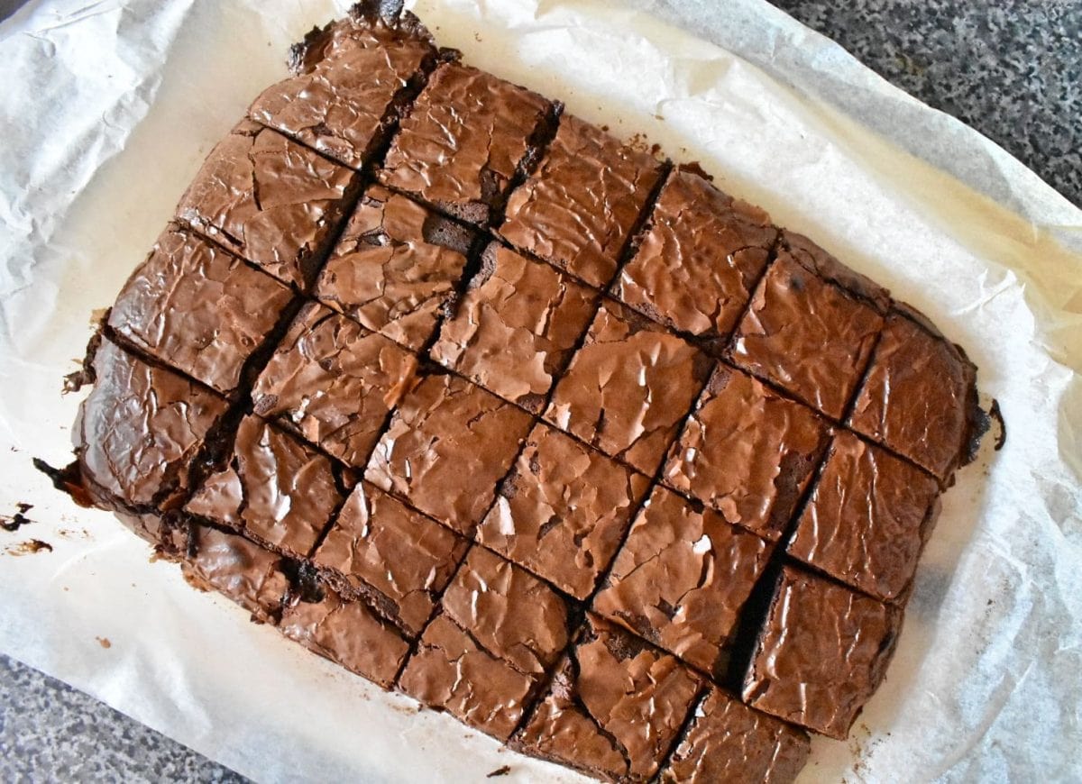 Easy Nutella Brownies - Fabulous Family Food from Donna Dundas